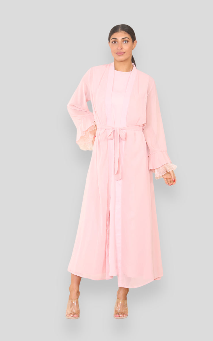 Maryam Soft Pink Kimono