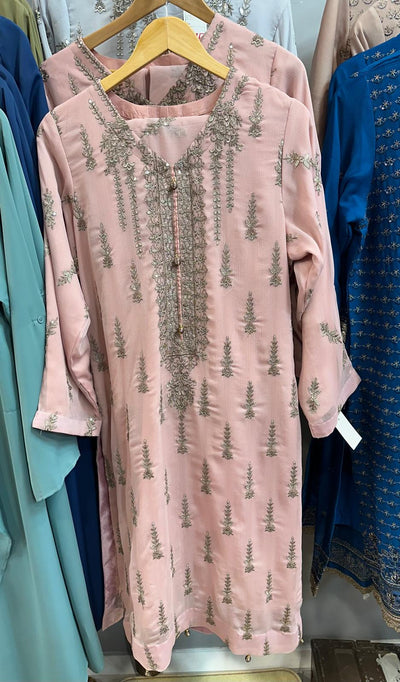 Chiffon Suit Pink