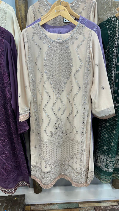 Chiffon Suit Dark Golden