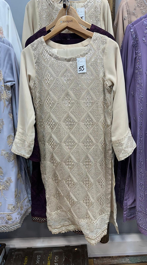 Chiffon Suit Golden