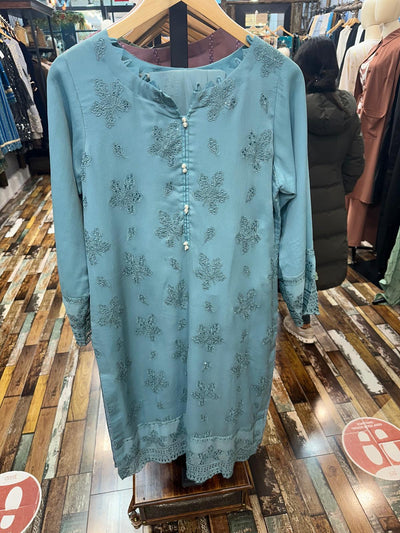 Chiffon Suit Sky