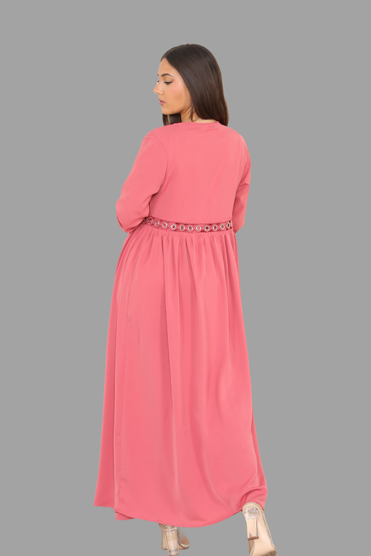 Sarah Blush Kimono with Matching Slip