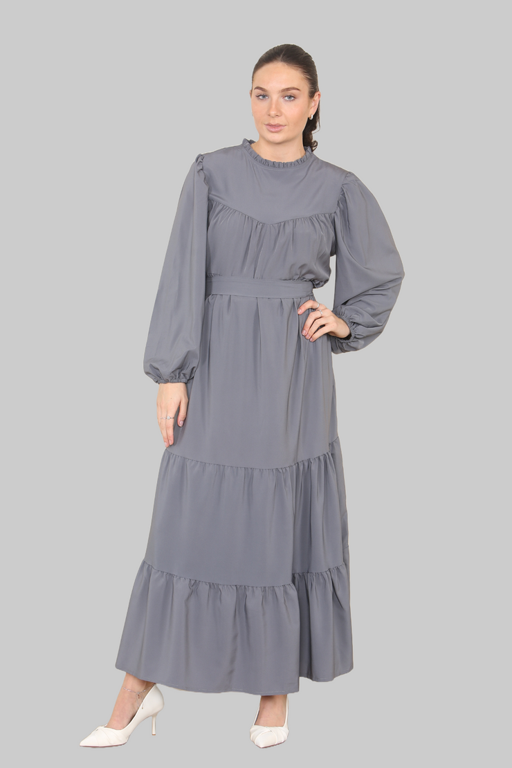 Grey flowy dress Haiqah Grey flowy dress Haiqah
